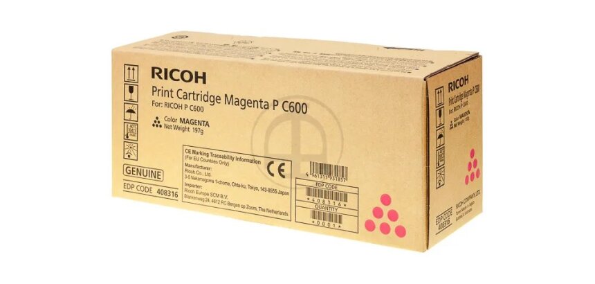 DE_408316 RICOH P C600 TONER MAGENTA