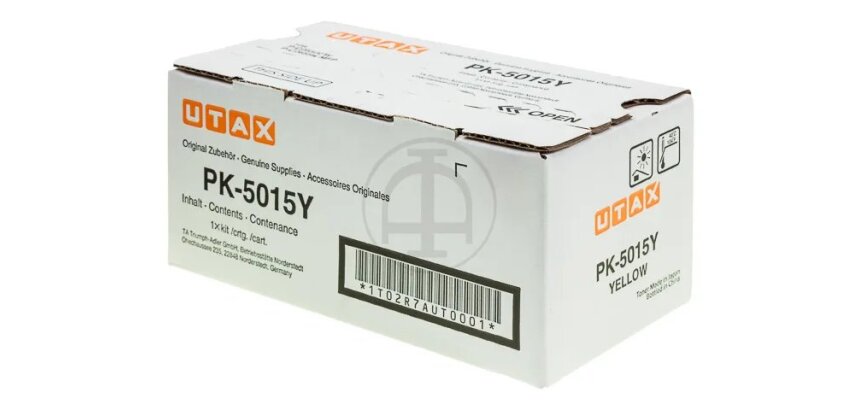 1T02R7AUT0 UTAX PC2650DW Toner JauneLOW  3000Pages PK5015Y
