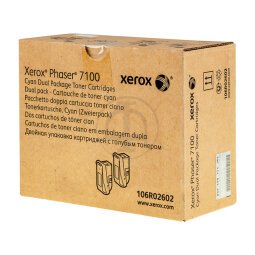 Xerox Phaser 7100 - pack de 2 - haute capacité - cyan - original - cartouche de toner