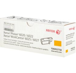 Xerox WorkCentre 6027 - yellow - original - toner cartridge
