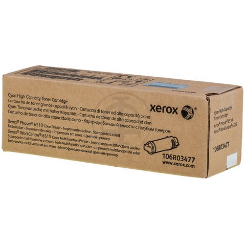 Xerox WorkCentre 6515 - haute capacité - cyan - original - cartouche de toner