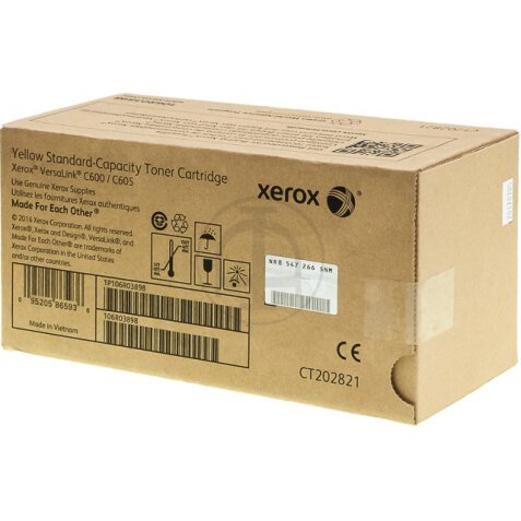 Xerox VersaLink C605 - yellow - original - toner cartridge