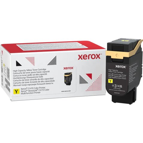 Xerox Cartouche de toner Jaune de Grande capacité Imprimante couleur ® C410?/?multifonctions ® VersaLink® C415 (7000 pages) - 006R04688