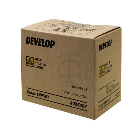 A0X52D7 DEVELOP INEO+3100P Toner YellowLOW  5000Pages TNP50Y