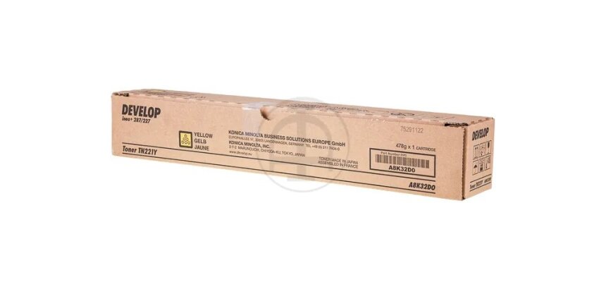 DE_A8K32D0 DEVELOP INEO+227 TONER YELLOW