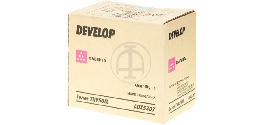 A0X53D7 DEVELOP INEO+3100P Toner Magenta  5000Pages TNP50M