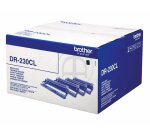Brother DR230CL - black, yellow, cyan, magenta - original - drum kit