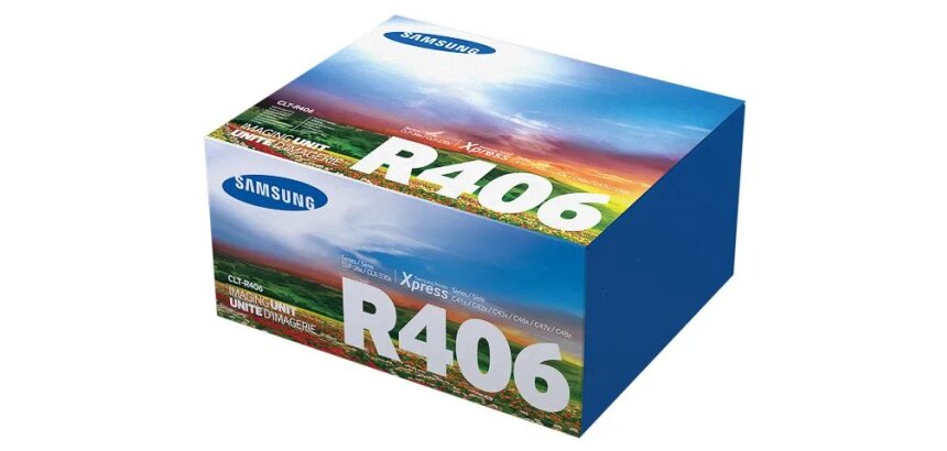 Samsung CLT-R406 - zwart, geel, cyaan, magenta - origineel - beeldverwerkingseenheid printer