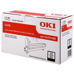 44315108 OKI C610 Drum Black  20.000Pages