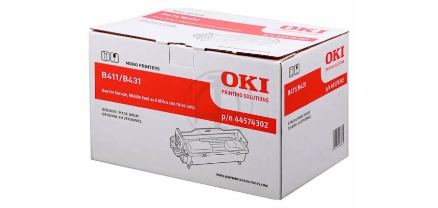 44574302 OKI B411 Drum Black  25.000Pages