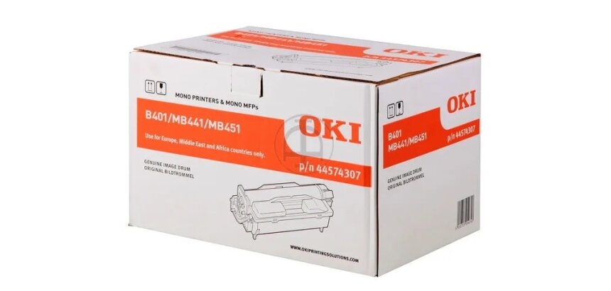 44574307 OKI MB441 Drum Noir  25.000Pages