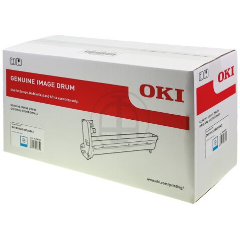 OKI - cyan - original - kit tambour