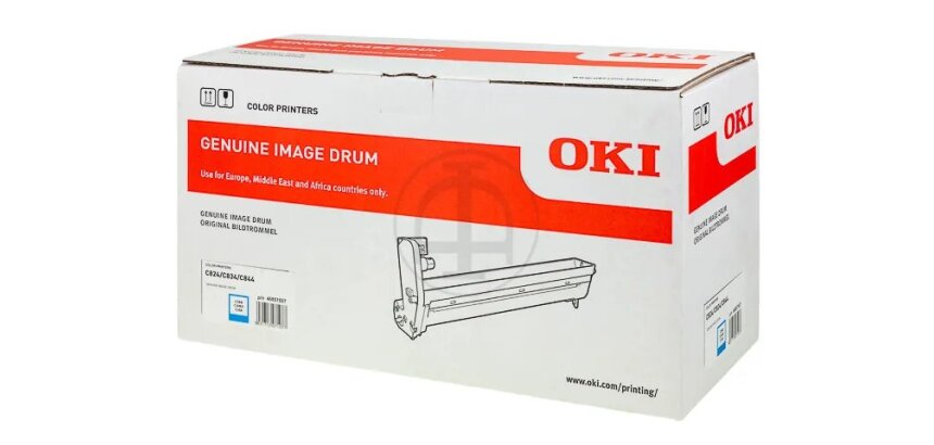 46857507 OKI C824 Drum Cyan  30.000pag.