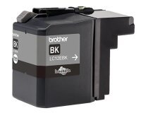 Brother LC12EBK - XL-Kapazität - Schwarz - original - Tintenpatrone