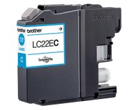 LC22EC BROTHER MFCJ5920DW Ink CYAN  1200Pages