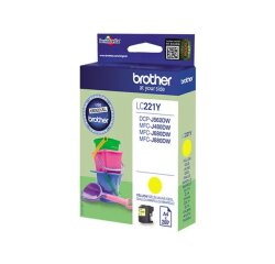 Brother LC221Y - Gelb - original - Tintenpatrone
