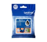 Cartouche Brother LC521BK noire pour imprimante jet d'encre