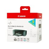 Canon PGI-72 PBK/GY/PM/PC/CO Multipack - 5-pack - gray, photo black, photo cyan, photo magenta, chroma optimizer - original - ink tank