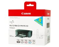 Canon PGI-72 PBK/GY/PM/PC/CO Multipack - 5-pack - gray, photo black, photo cyan, photo magenta, chroma optimizer - original - ink tank
