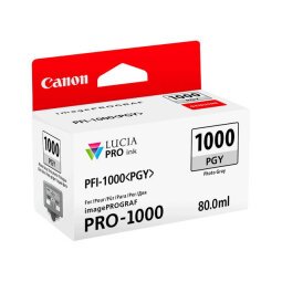 Canon PFI-1000 PGY - gris photosensible - original - réservoir d'encre