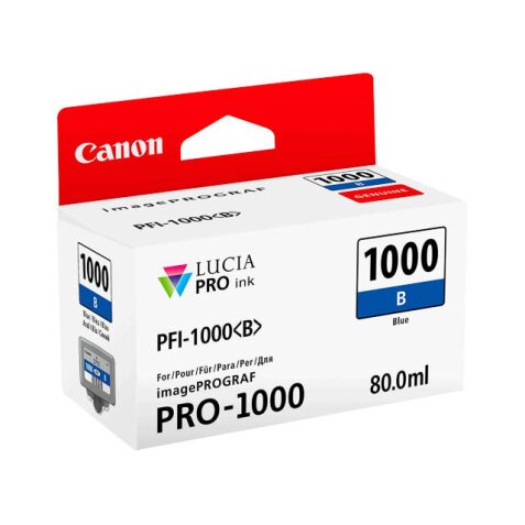 Canon PFI-1000 B - bleu - original - réservoir d'encre