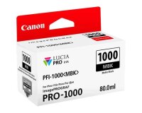 Canon PFI-1000 MBK - noir mat - original - réservoir d'encre