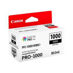 Canon PFI-1000 MBK - mattschwarz - original - Tintenbehälter