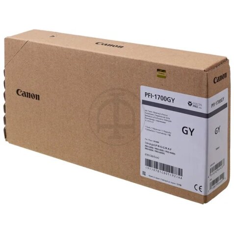 Canon PFI-1700 GY - gris - original - réservoir d'encre