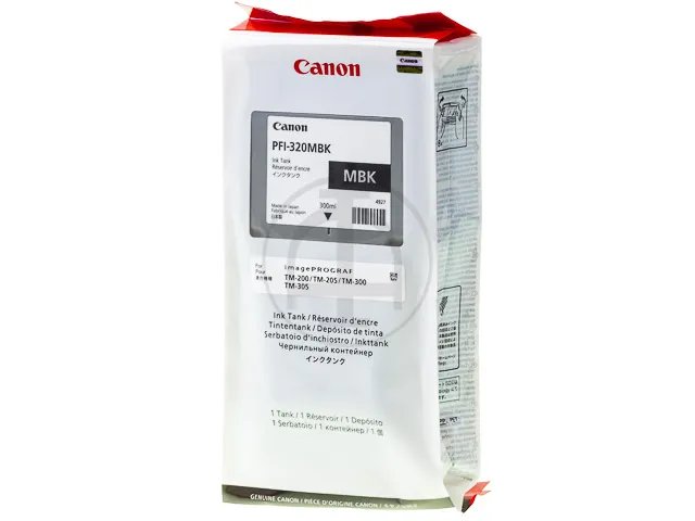 Canon PFI-320 MBK - matte black - original - ink tank on bruneau.lu
