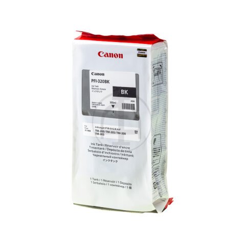 Canon PFI-320 BK - zwart - origineel - inkttank