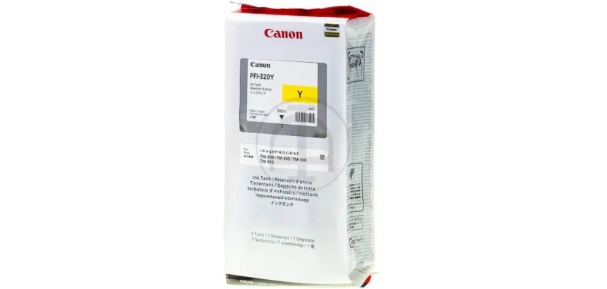 Canon PFI-320 Y - yellow - original - ink tank