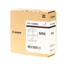 Canon PFI-110 MBK - noir mat - original - réservoir d'encre