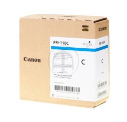 Canon PFI-110 C - cyaan - origineel - inkttank