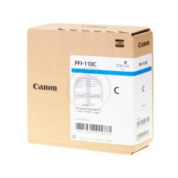 Canon PFI-110 C - cyan - original - ink tank