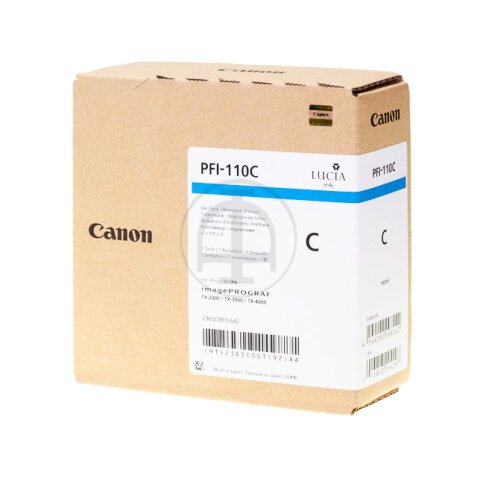 Canon PFI-110 C - cyaan - origineel - inkttank