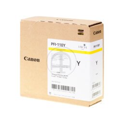 Canon PFI-110 Y - jaune - original - réservoir d'encre