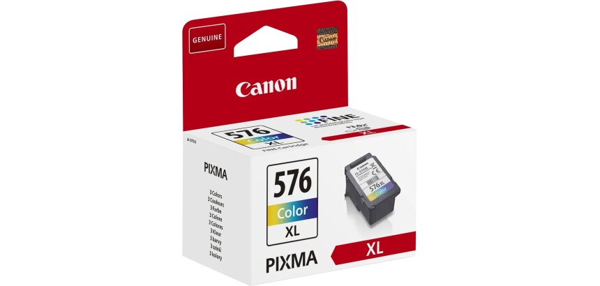 Cartridge Canon CL-576XL  cyaan, magenta, geel voor inkjetprinter