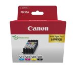 Canon Tintenpatrone CLI-581, 200 - 250 Seiten, OEM 2103C006, 4 Farben