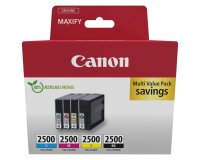Canon PGI-2500 BK/C/M/Y Pack of 4 color cartridges for inkjet printer