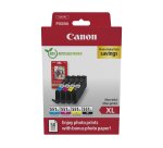 Canon photo value pack CLI-551XL, 660 pagina's, OEM 6443B008, 4 kleuren