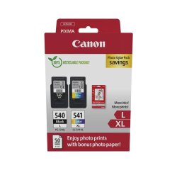 Canon PG-540L - CL-541 4-color cartridge pack for inkjet printer