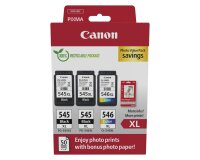 Canon photo value pack 2 x PG-545XL + 1 x CL-546XL, 300 - 400 pages, OEM 8286B015, 4 couleurs