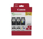 Canon cartouche d'encre 2 x PG-540L + 1 x CL-541XL, 300 - 400 pages, OEM 5224B017, 4 couleurs