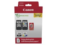 Canon cartouche d'encre PG-510 en CL-511, 220 pages, OEM 2970B017, 4 couleurs