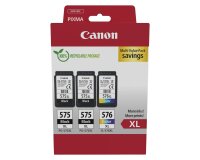 Canon cartouche d'encre 2 x PG-575XL + 1 x CL-576XL, 300 - 400 pages, OEM 5437C004, 4 couleurs