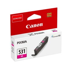 Canon cartouche d'encre CLI-531, 515 pages, OEM 6120C001, magenta