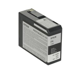 Epson T5801 - photo noire - original - cartouche d'encre