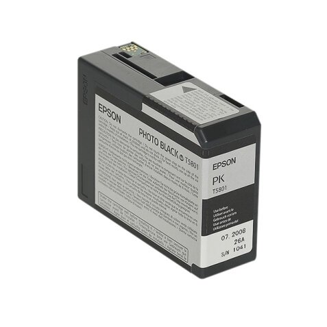 Epson T5801 - photo black - original - ink cartridge