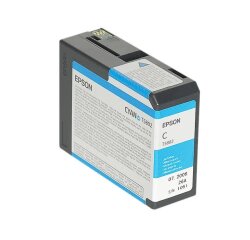 Epson T5802 - cyan - original - cartouche d'encre