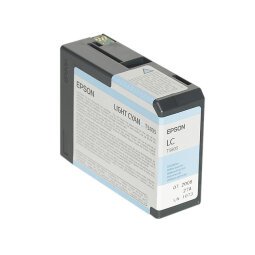 Epson T5805 - lichtcyaan - origineel - inktcartridge